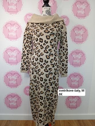 Svetríkove midi šaty, m