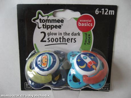 Tommee tippee cumliky latex 6-12m ortodont zrezane, tommee tippee