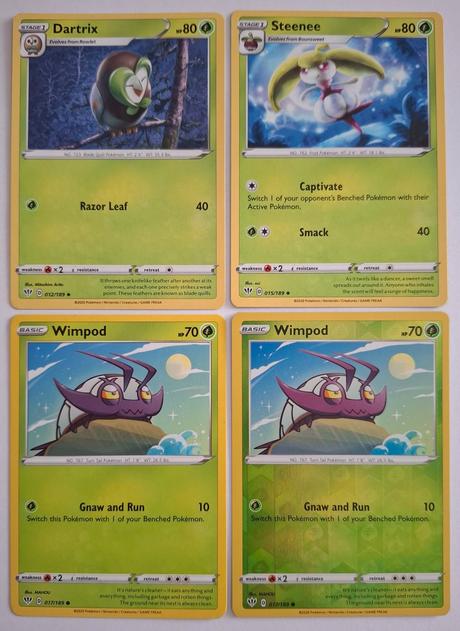 Pokémon karty "darkness ablaze" (1),