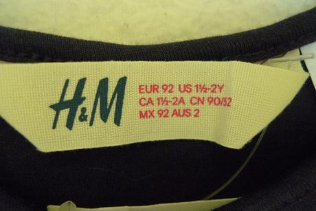 Tmavomodré šaty frozen h&m č.92,1/2-2 roky, h&m,92
