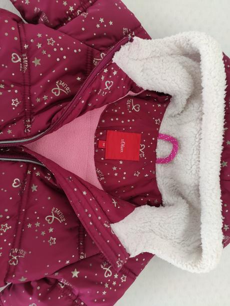 Dievčenská zimná bunda s.oliver, s.oliver,92