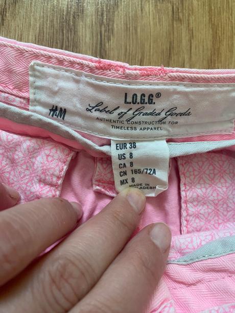 Letné kraťasy, h&m,164