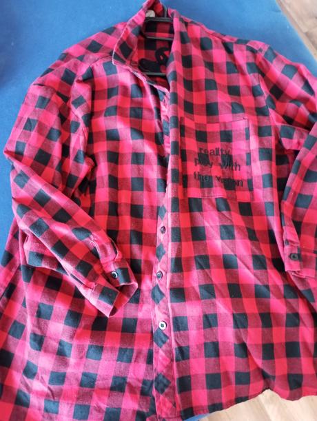 Červeno čierna kosela, xl