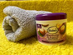 Balea Telový krém s bambuckým maslom a argánovým olejom, 500 ml