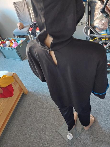 Samuraj / ninja komplet kostým veľ.116-122,