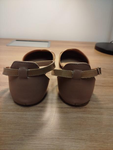 Shapen barefoot sandálky poppy beige leather, 37