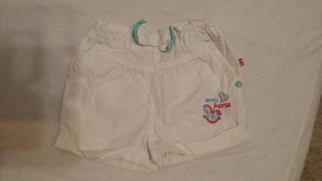 Biele šortky veľ. 74, ergee,74