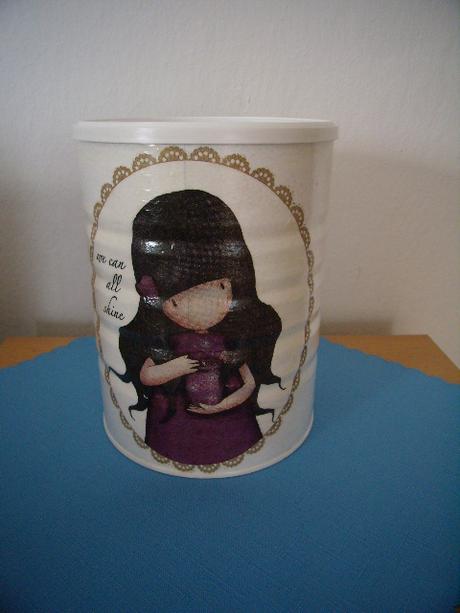 Zošiť v drevených doskách + plechovka,