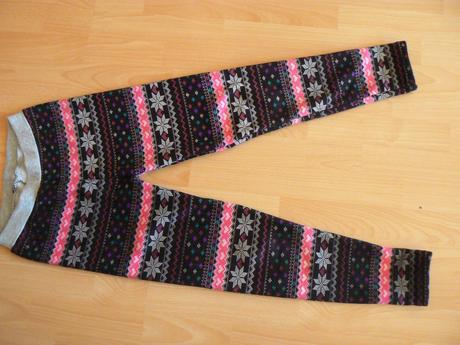 Dievčenské oteplené legíny, 140