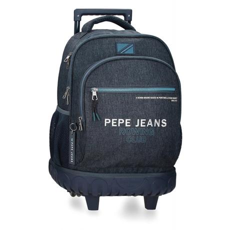Školský batoh na kolieskach pepe jeans edmon, 30l,