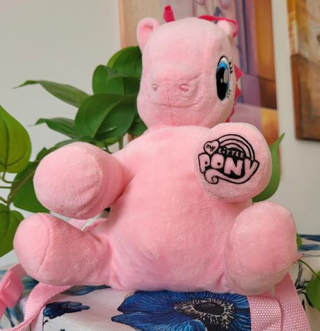 Plyšový batoh my little pony pinkie pie,