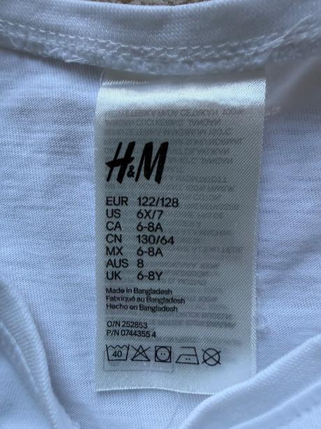Dvojdielne pyžamo, h&m,122