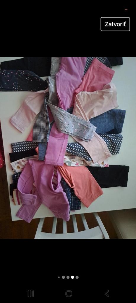 Legíny 17ks 6/7 rokov, h&m,122