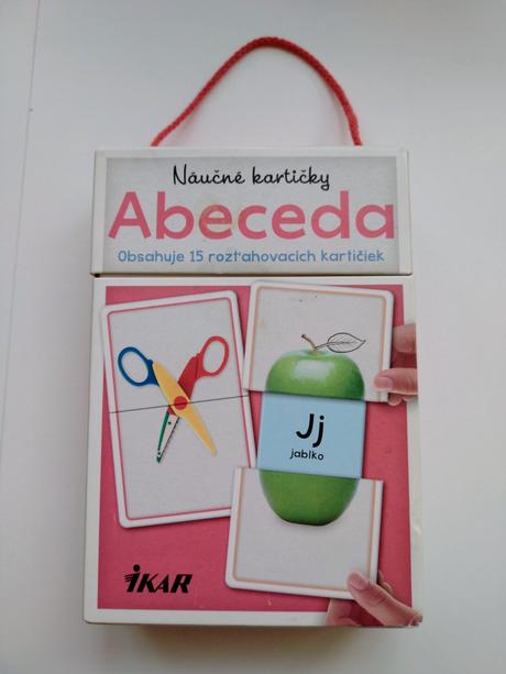 Náučné kartičky abeceda,