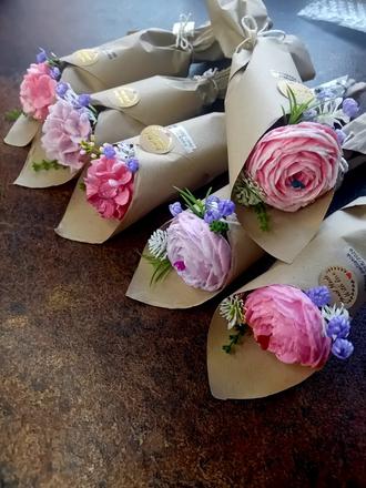 Hortenzia, pivónia- voňavý darček,