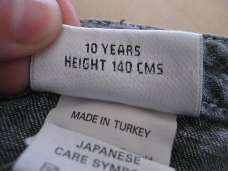 Dievčenská riflová sukňa s mačičkou, zn. next, 140, next,140