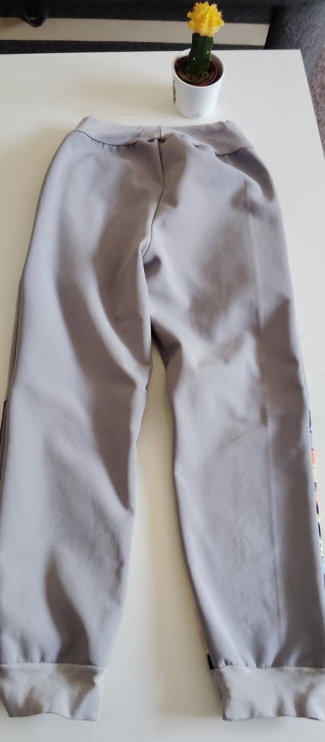 Softshell nohavice beruska a čierny kocur, 116