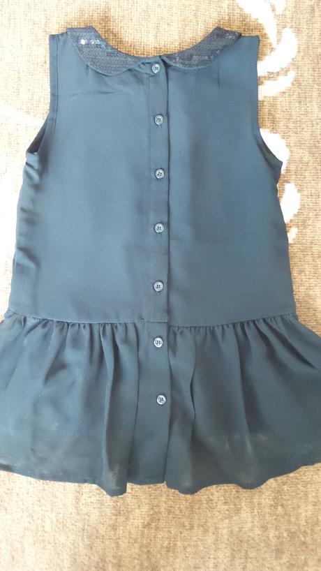 Elegantná čierna blúzka, palomino,116