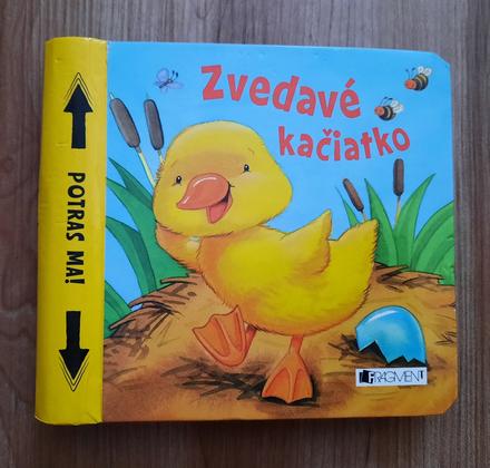 Knižka / leporelo "zvedavé kačiatko", 