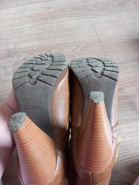 Jennifer hnedé čižmičky 35, jennifer&jennifer,35