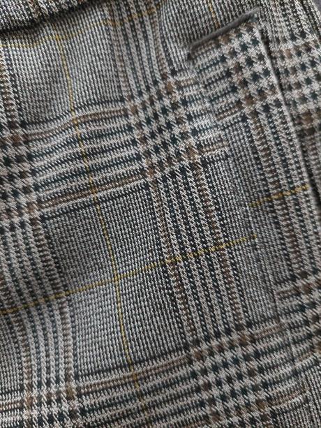 Elegantné karované nohavice, new yorker,xs