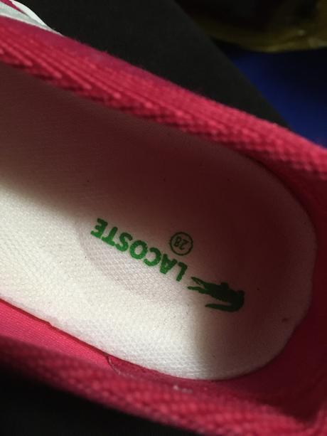 Dievcenske topanky lacoste 28, nové, lacoste,28