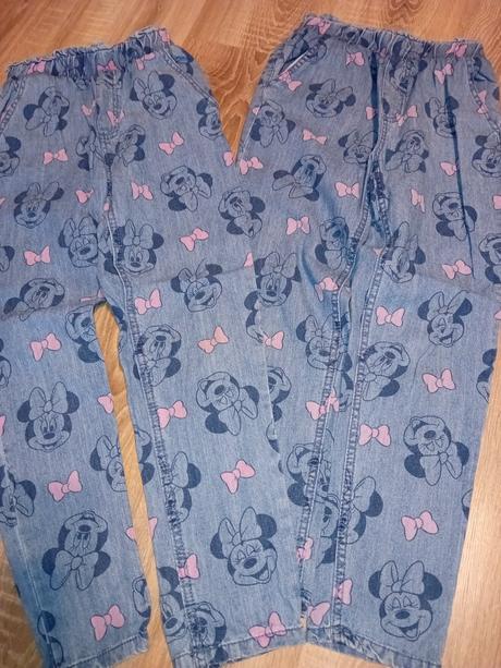 Dievčenské rifle veľkosť 128, pepco,128