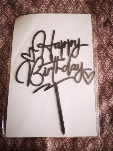 Zápich happy birthday, 