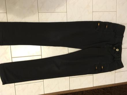 Elasticke čierne nohavice , 122