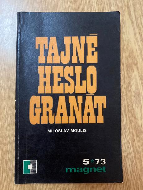 Kniha- tajné heslo granát - miloslav moulis, 