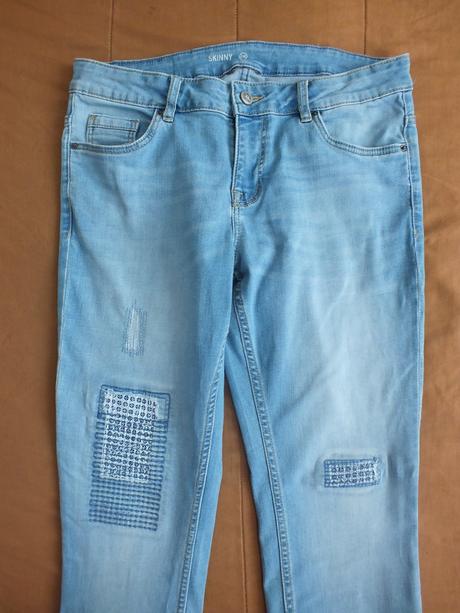 Dámske rifle skinny, c&a,40