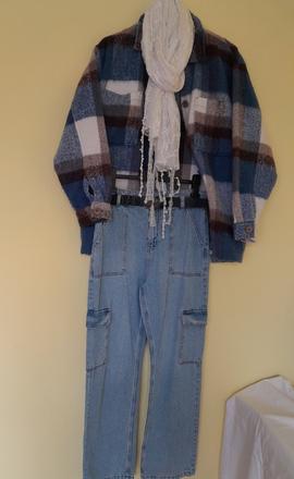 Károvaná bunda ever.me, m