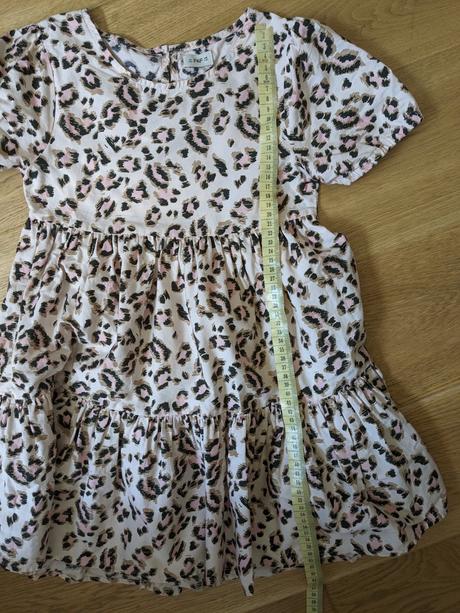 Šaty so zvieracou potlačou, f&f,128