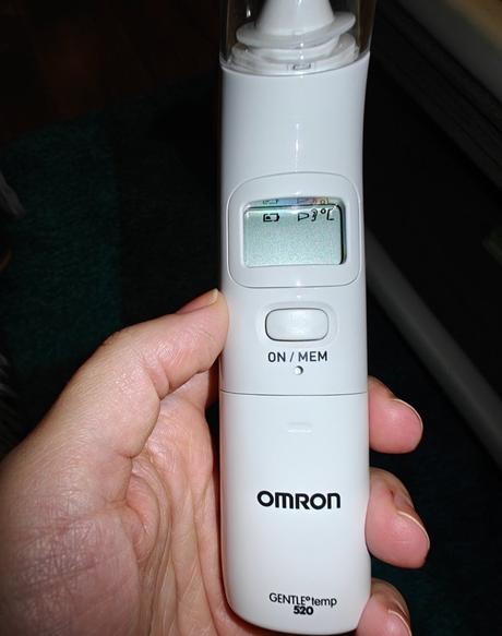 Teplomer omron gentle temp 520, omron