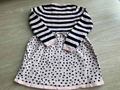 Teplé dievčenské šaty, lupilu,110