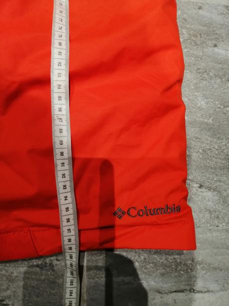 Oranžové zimné nohavice columbia vl, columbia,l