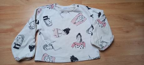 Zara oversize mikina, zara,128