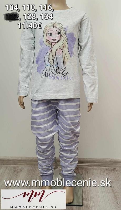 Pyžamo frozen, disney,104 / 110 / 116 / 128 / 134