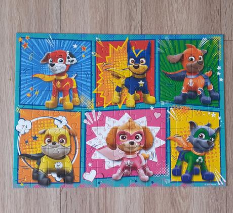 Puzzle paw patrol - tlapkova patrola, 