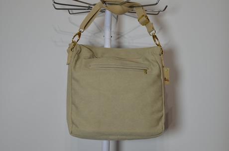 Béžová kabelka,