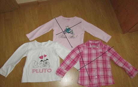 Biele tričko s nápisom pluto, disney,98