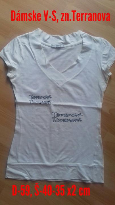 Dámske tričko, terranova,s