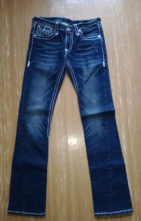 True religion tmavomodré dámske značkové rifle (no, 30