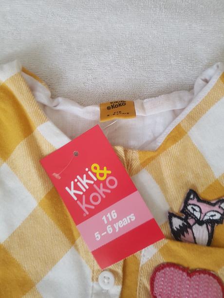 Teplé šaty nenosené č. 116, kiki&koko,116