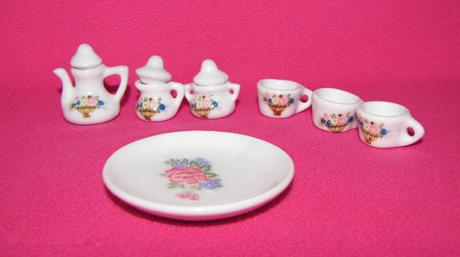 Mini porcelánové riadiky, 