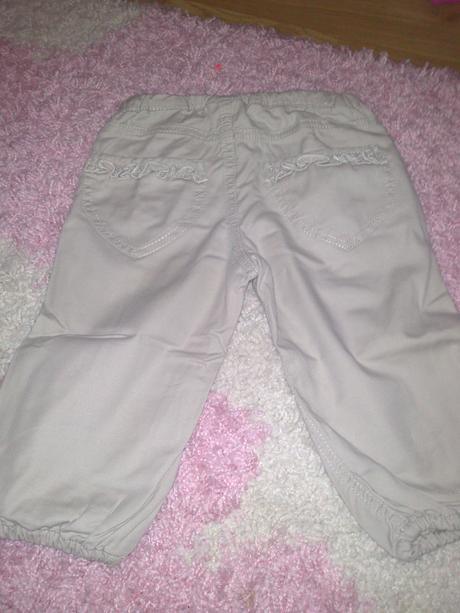 Podšité nohavky, h&m,80