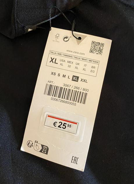 Podšité šaty- top bez ramienok zara v. l/xl, l