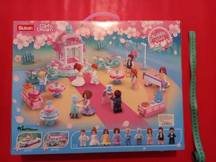 Svadobná oslava girl's dreams sluban, 