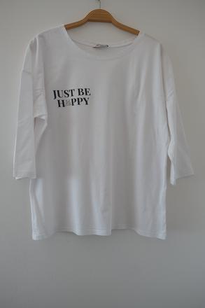 Tričko just be happy, orsay,xl