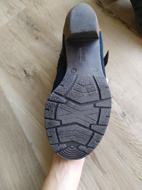 Rieker prechodné topánky na opätku, rieker,39